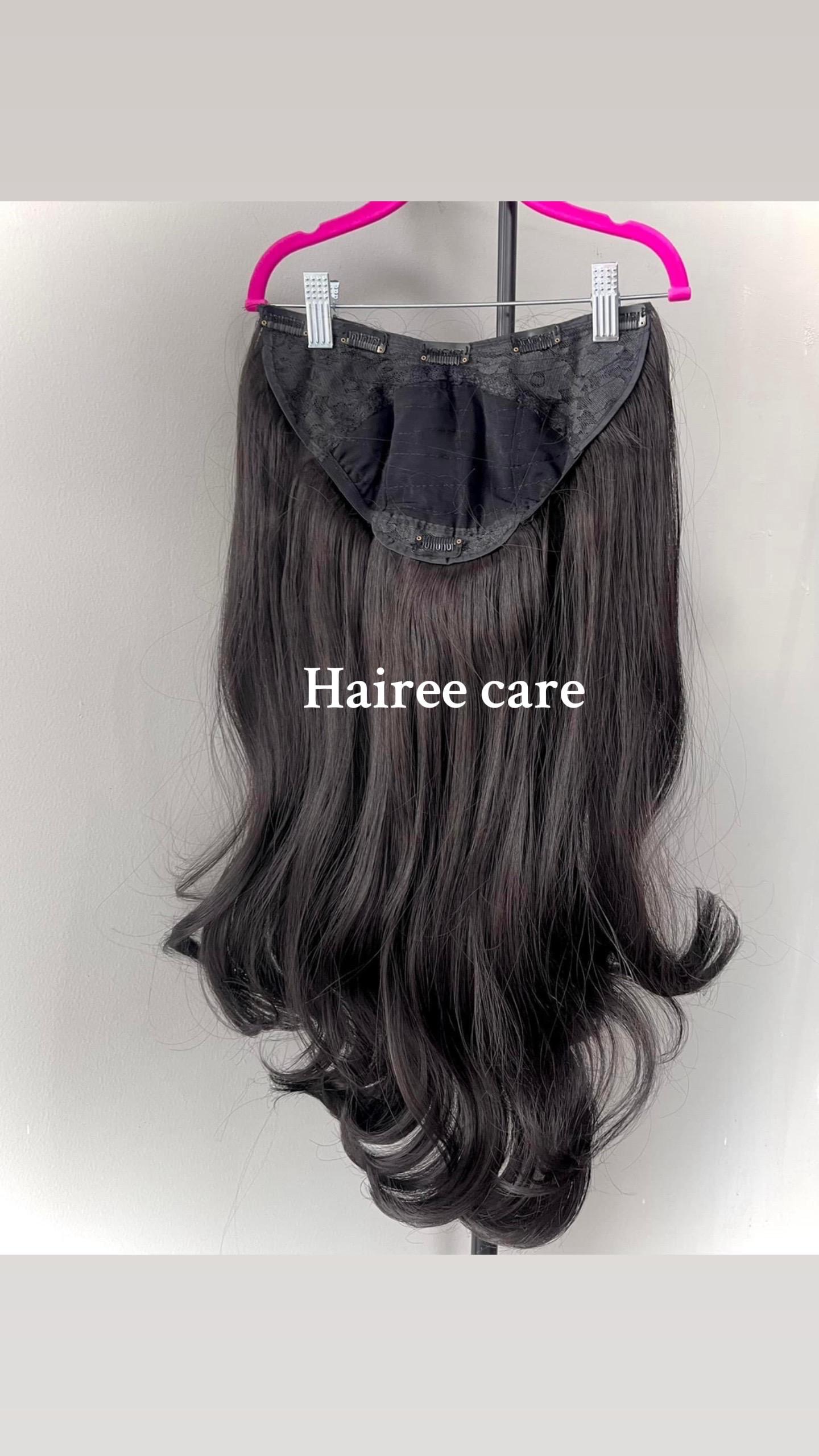 Half Head WIG Natural Black Best Price in 2024 at Hairee